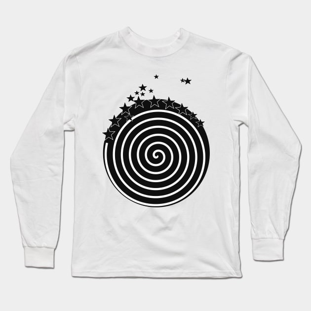 Starry Wheel Long Sleeve T-Shirt by esquisse